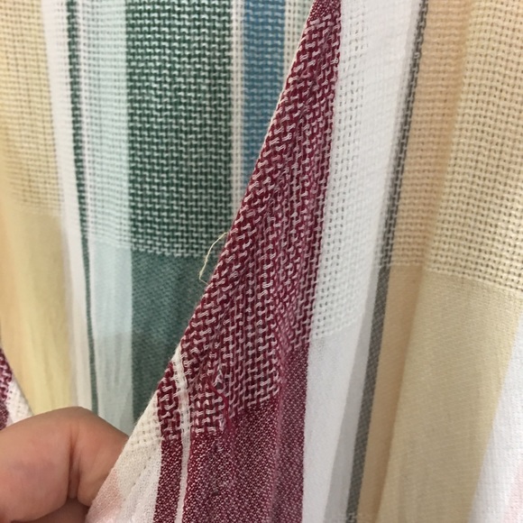 Rails Becca Cusco Stripe Dress Wrap Large - Picture 6 of 12